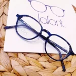 lunettes de vue garçon écaille bleue lafont fabriquées en France