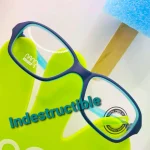 lunettes de vue enfant 7 ans bleue indestructible souple légère