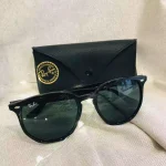 lunettes de soleil ray ban plastique noire verres G15
