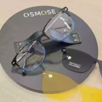 Lunettes de vue avec clip solaire Osmose Polar Clip Gaël & Sophie Opticiens Saint-Gilles 30800