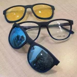 Lunettes de vue avec clip solaire Osmose Polar Clip Gaël & Sophie Opticiens Saint-Gilles 30800