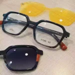 Lunettes de vue avec clip solaire Osmose Polar Clip Gaël & Sophie Opticiens Saint-Gilles 30800