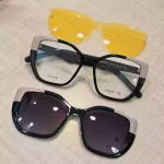 Lunettes de vue avec clip solaire Osmose Polar Clip Gaël & Sophie Opticiens Saint-Gilles 30800