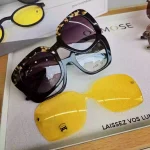 Lunettes de vue avec clip solaire Osmose Polar Clip Gaël & Sophie Opticiens Saint-Gilles 30800