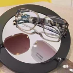 Lunettes de vue avec clip solaire Osmose Polar Clip Gaël & Sophie Opticiens Saint-Gilles 30800