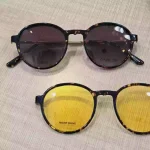 Lunettes de vue avec clip solaire Osmose Polar Clip Gaël & Sophie Opticiens Saint-Gilles 30800