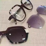 Lunettes de vue avec clip solaire Osmose Polar Clip Gaël & Sophie Opticiens Saint-Gilles 30800
