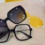 Lunettes de vue avec clip solaire Osmose Polar Clip Gaël & Sophie Opticiens Saint-Gilles 30800