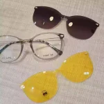 Lunettes de vue avec clip solaire Osmose Polar Clip Gaël & Sophie Opticiens Saint-Gilles 30800