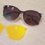 Lunettes de vue avec clip solaire Osmose Polar Clip Gaël & Sophie Opticiens Saint-Gilles 30800