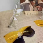 Lunettes de vue avec clip solaire Osmose Polar Clip Gaël & Sophie Opticiens Saint-Gilles 30800