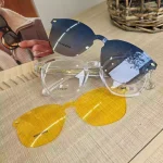 Lunettes de vue avec clip solaire Osmose Polar Clip Gaël & Sophie Opticiens Saint-Gilles 30800