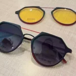 Lunettes de vue avec clip solaire Osmose Polar Clip Gaël & Sophie Opticiens Saint-Gilles 30800
